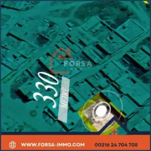أرض للبيع 300 متر – طريق سوسة القيروان