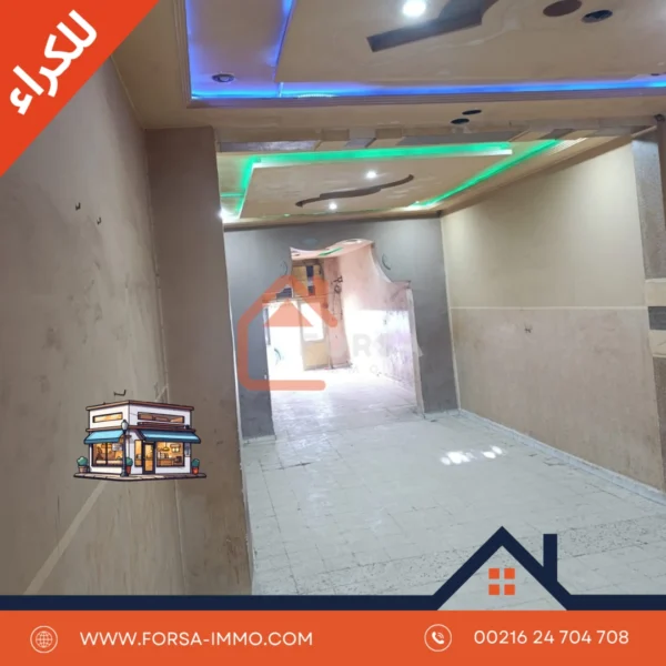 محل تجاري للكراء بنهج صفاقس - 1