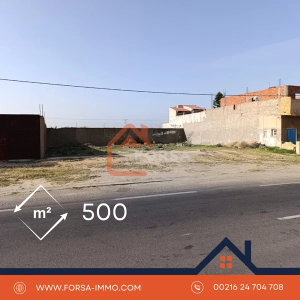 500 metre – route de sousse principale - 1