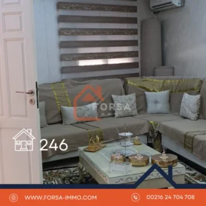 maison + garage + 6 appartement AFH