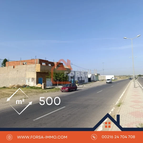 500 metre – route de sousse principale