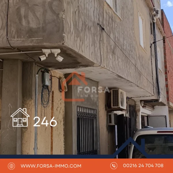 maison + garage + 6 appartement AFH - 1